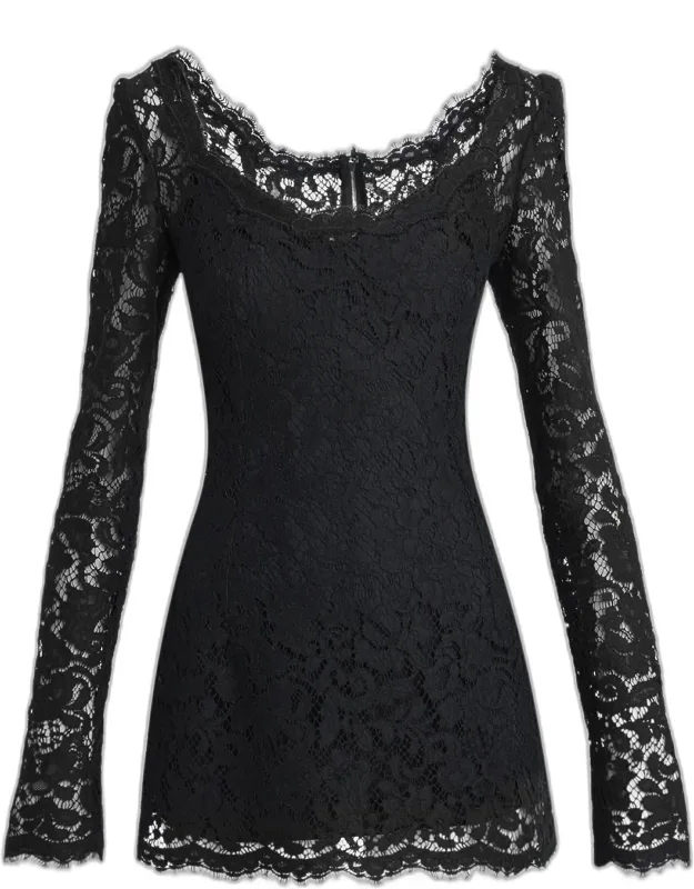 Lace Mini Dress
