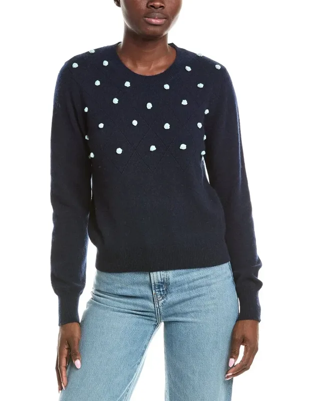 Vintage Pom Cashmere Sweater