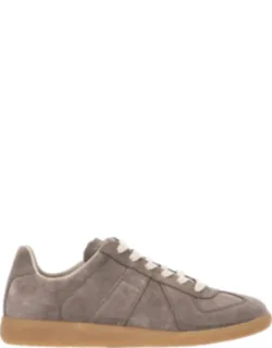 Low-profile Suede Gum-sole Sneakers