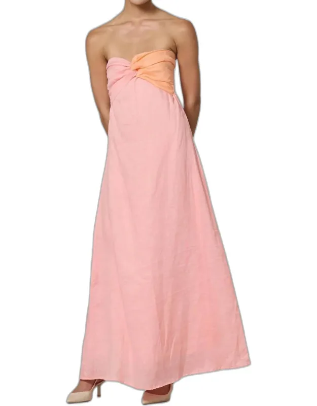 Strapless Maxi Dress