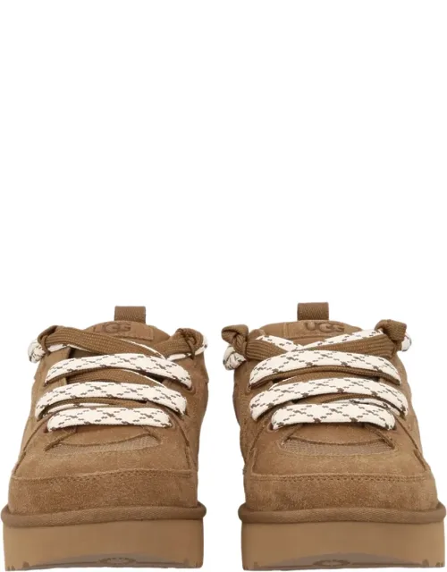 Low-top Suede Leather Sneakers