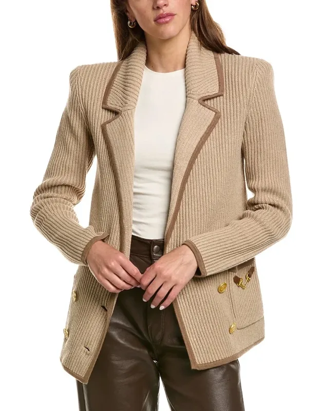 Ranch Knit Wool-blend Blazer
