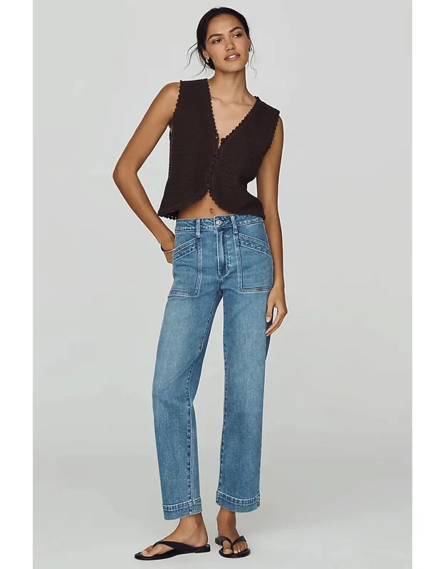 Quincy Ankle High-rise Jeans