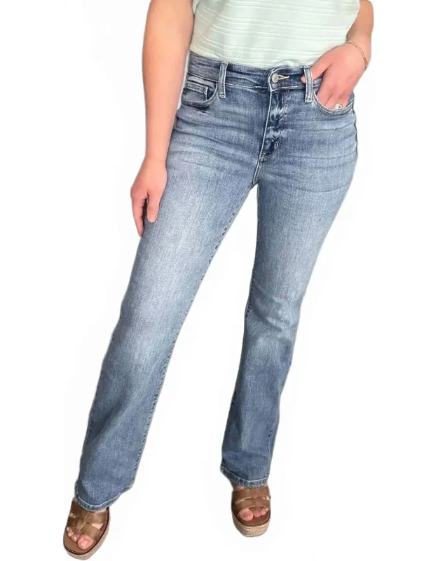 Maci Mid Rise Bootcut Jeans