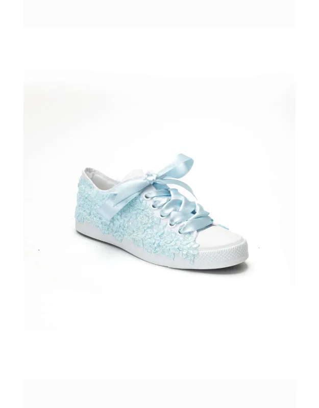 Lace Bloom Bridal Sneaker