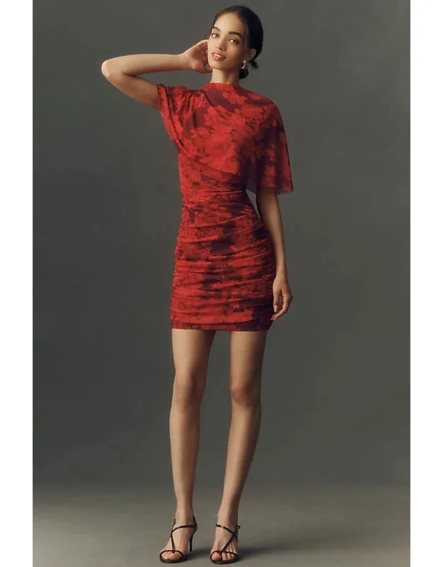 Mesh Mini Dress