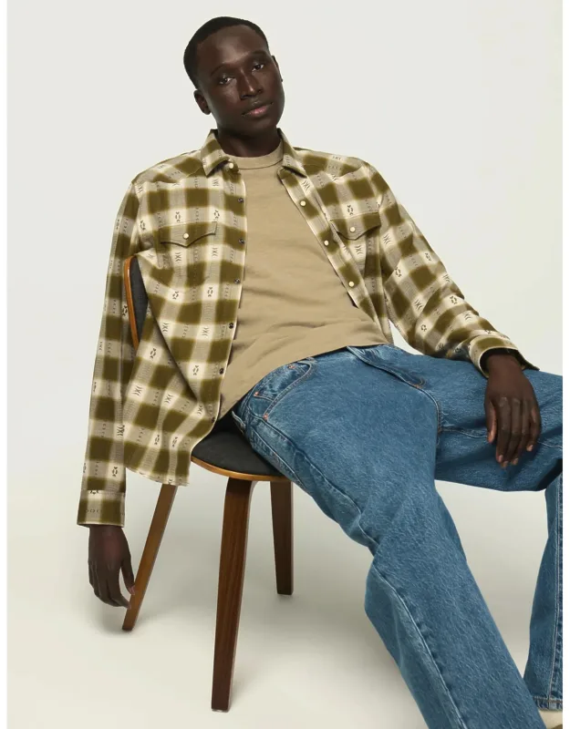 Plaid Mesa Western Shirt