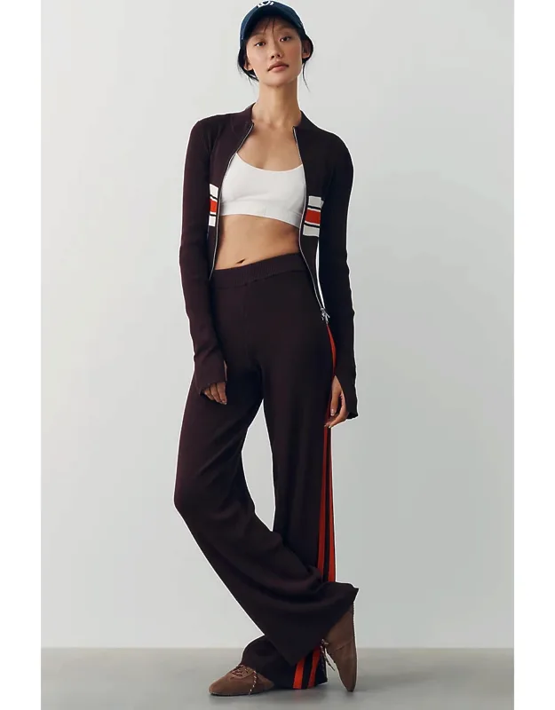 Knit Track Pants