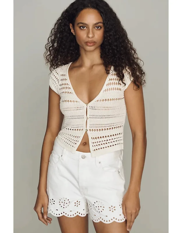 Eyelet Shorts