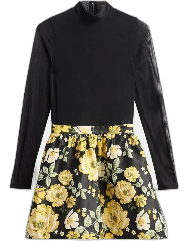 Turtleneck Mini Dress
