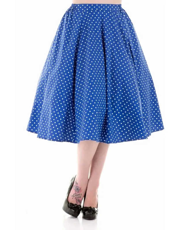 Polka Dot Round Skirt