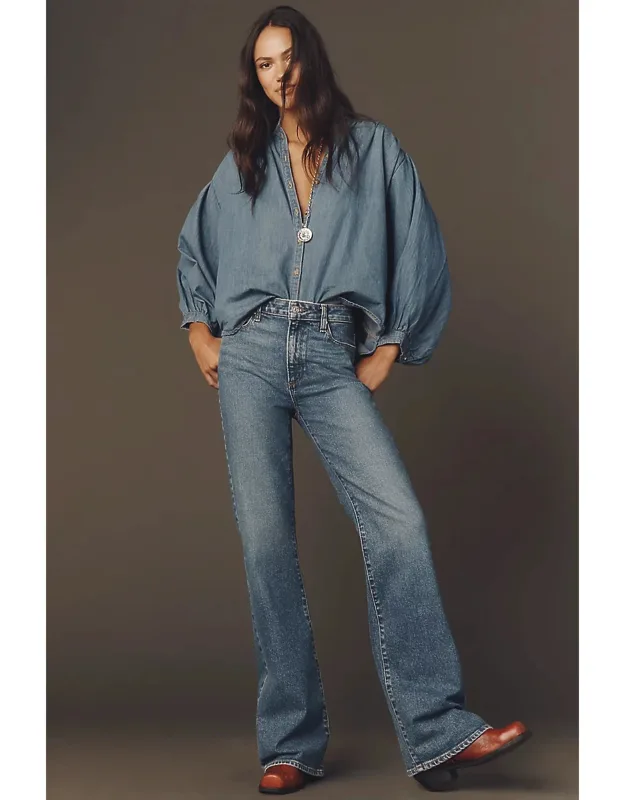 Sofia Mid-rise Flare Jeans
