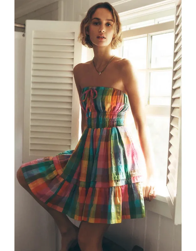 Strapless Mini Dress