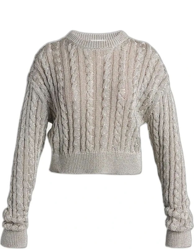 Cable-knit Sweater