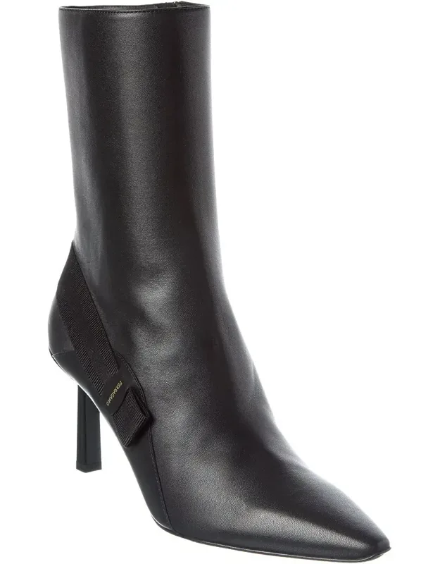 Leather Bootie