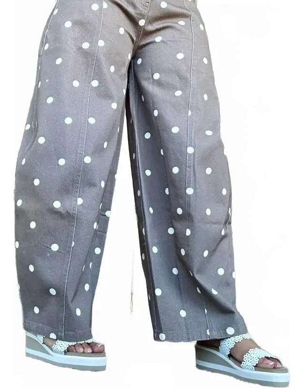 Polka Dot Gypsy Fit Pants