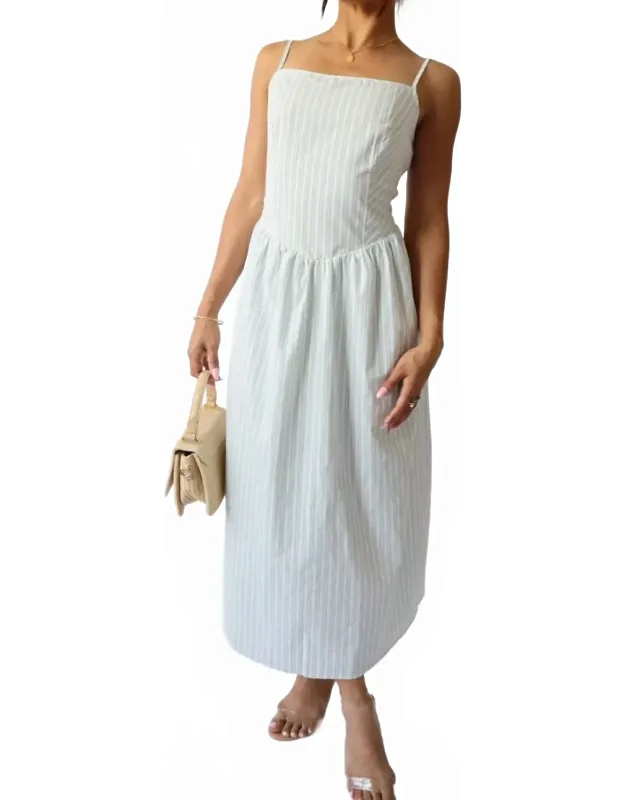 Portofino Stripe Sundress