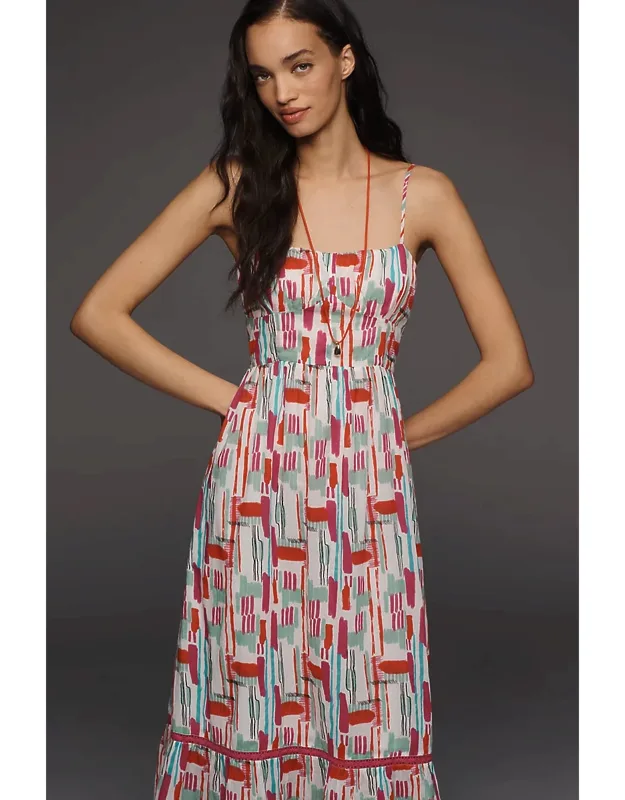 Cotton Midi Dress