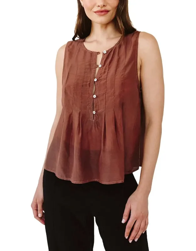 Pintuck Pullover