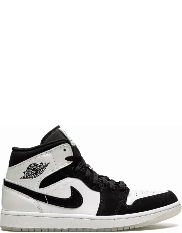 Air Jordan 1 Mid Special Edition Diamond Sneakers