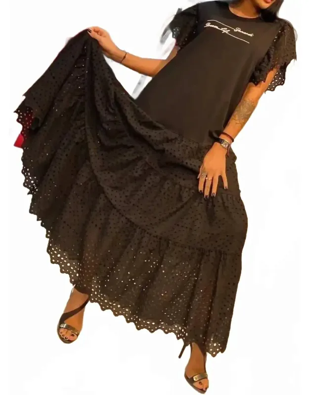 Long Dress With Lace