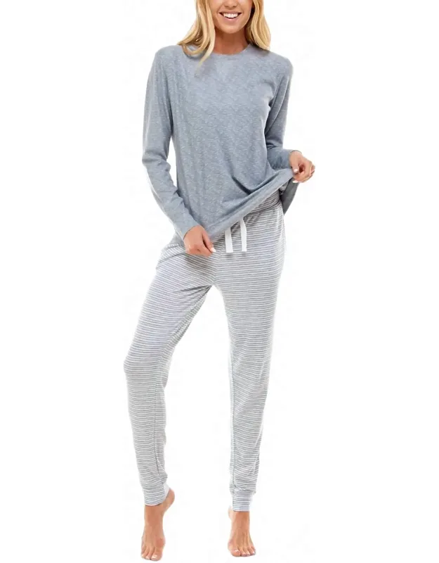 Whisper Luxe Waffled Pajama Set