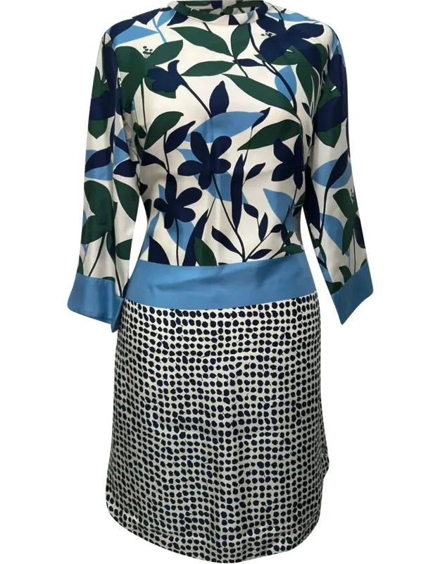 Printed Dress In Silk