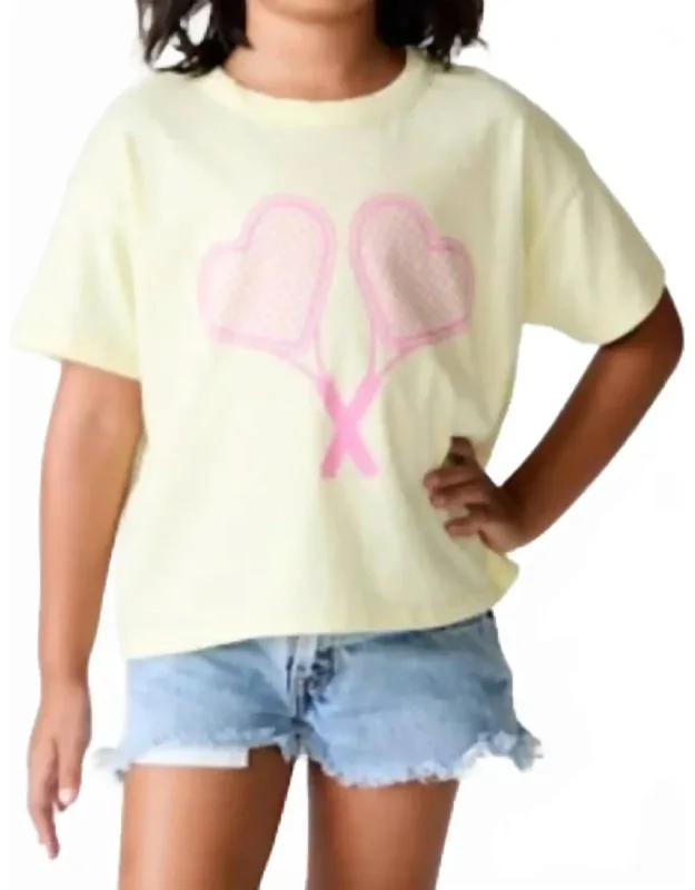 Heart Racket Tee