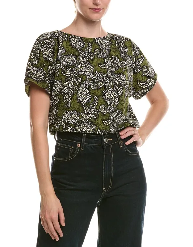 Bateau Neck Top