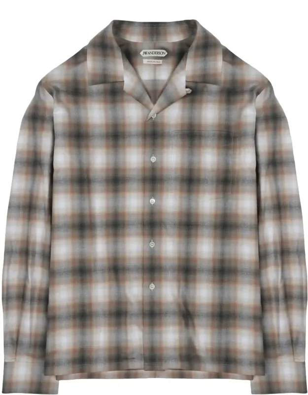 Relaxed Fit Long-sleeve Check Shirt