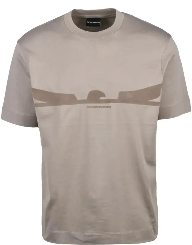 Minimalist Graphic Crewneck Cotton T-shirt