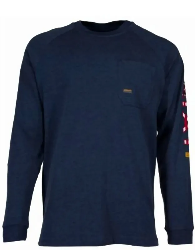 Rebar Cottonstrong Graphic Long Sleeve T-shirt
