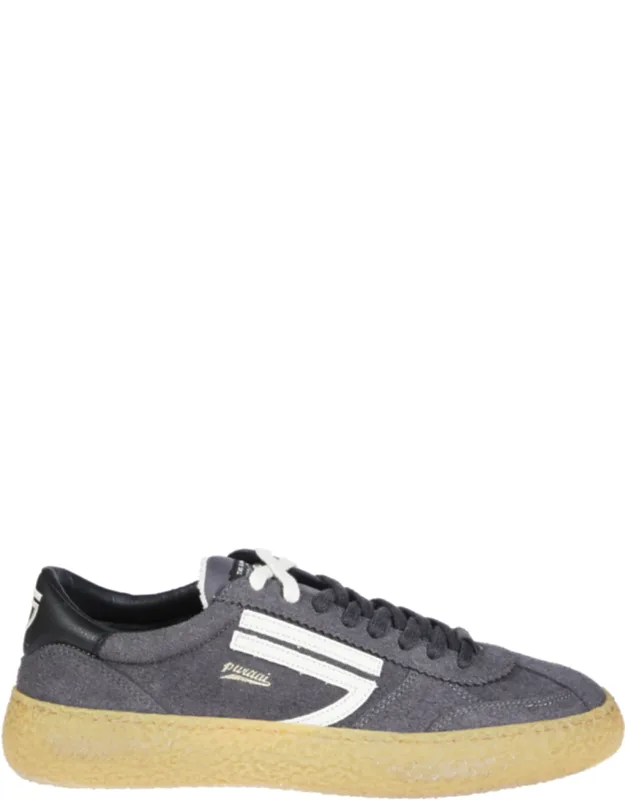 Vintage Hairy Microsuede Sneakers