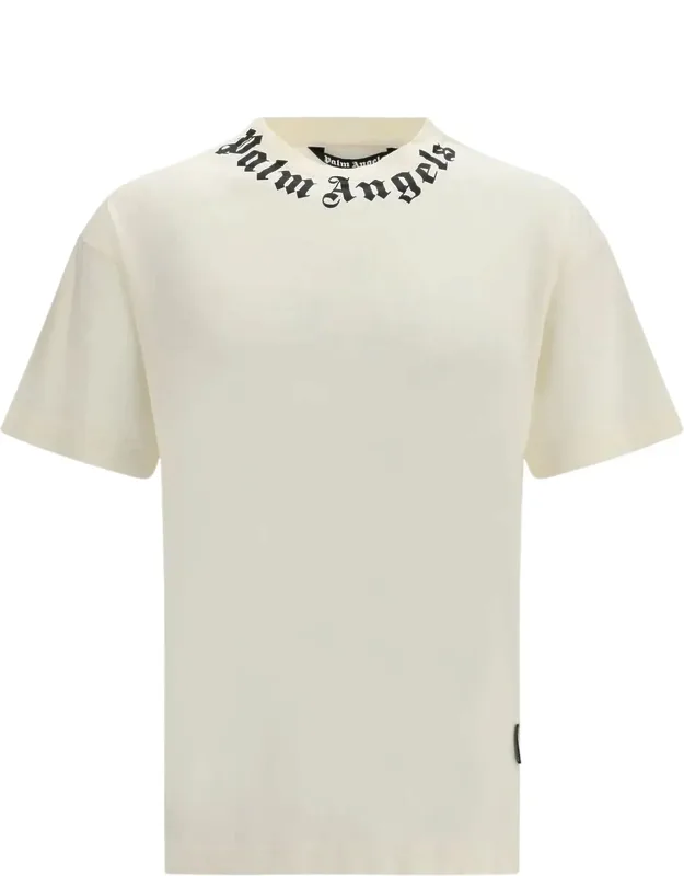 Crewneck Logo Cotton T-shirt