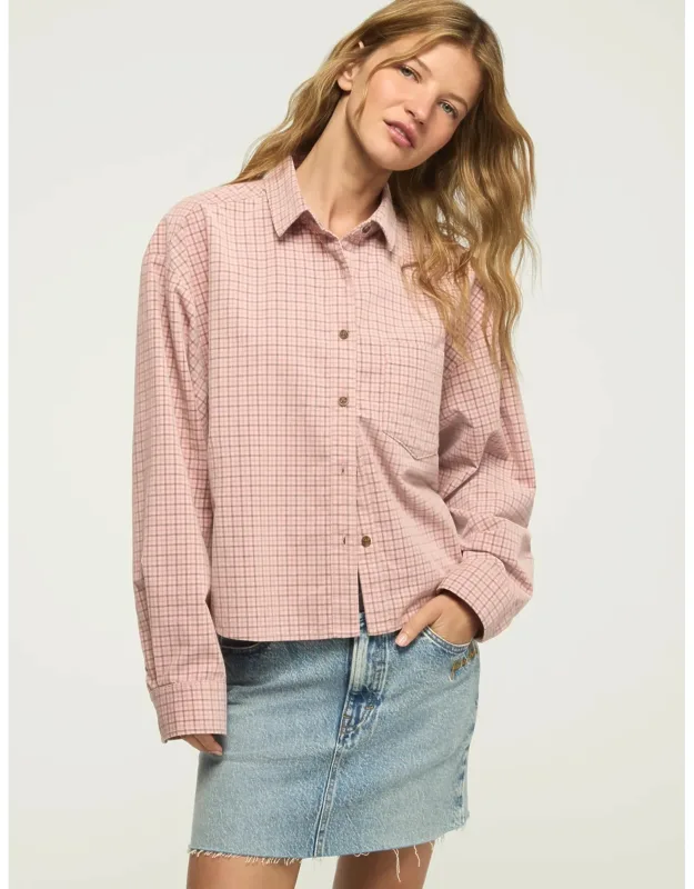Cropped Corduroy Shirt