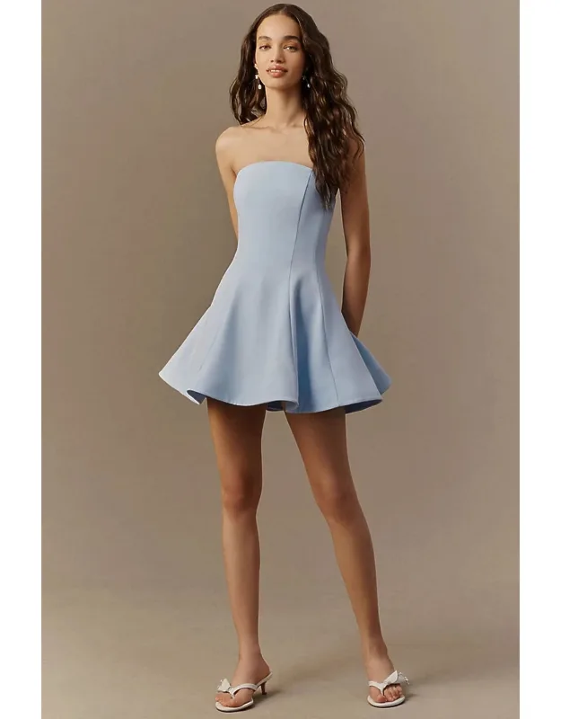 Strapless Mini Dress