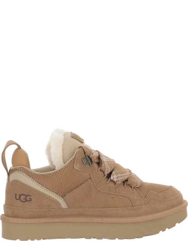 Lowmel Leather Mesh Plush Wool Lining Sneakers