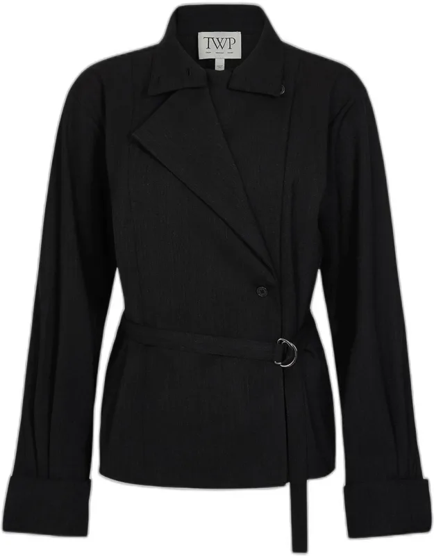 The Last Chapter Belted Cotton Jacket