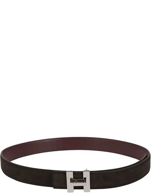 Calf Leather Buckle Belt