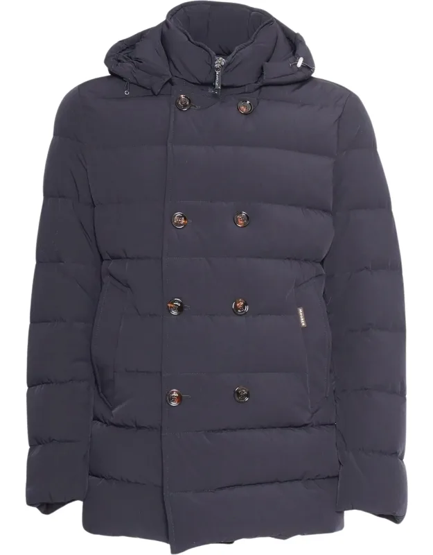 Padded Double-breasted Jacket