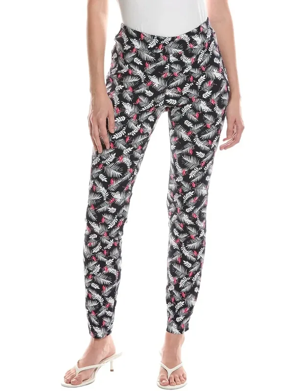 Pull-on Straight-leg Pants