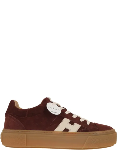 Suede Chunky Sneakers