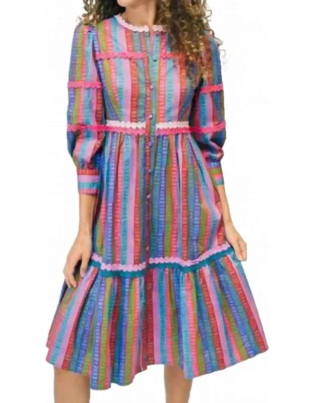 Amelie Midi Bejeweled Dress