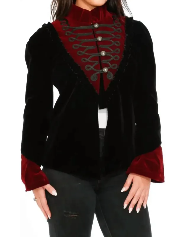 Gothic Velvet Jacket