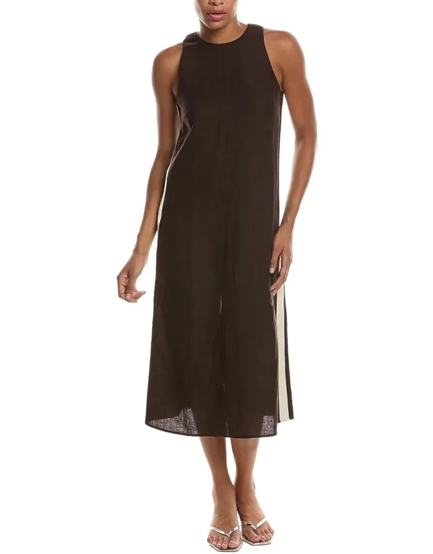 Linen Midi Dress