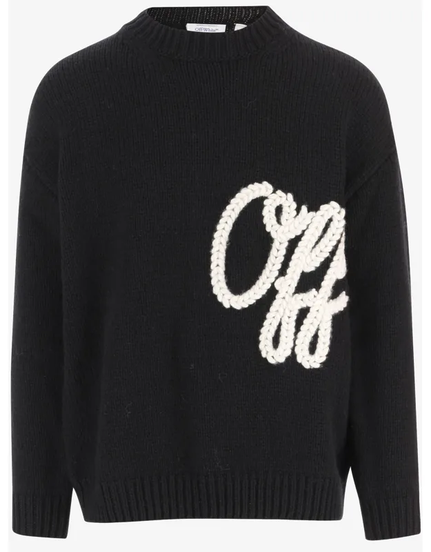 Script Knitted Sweater