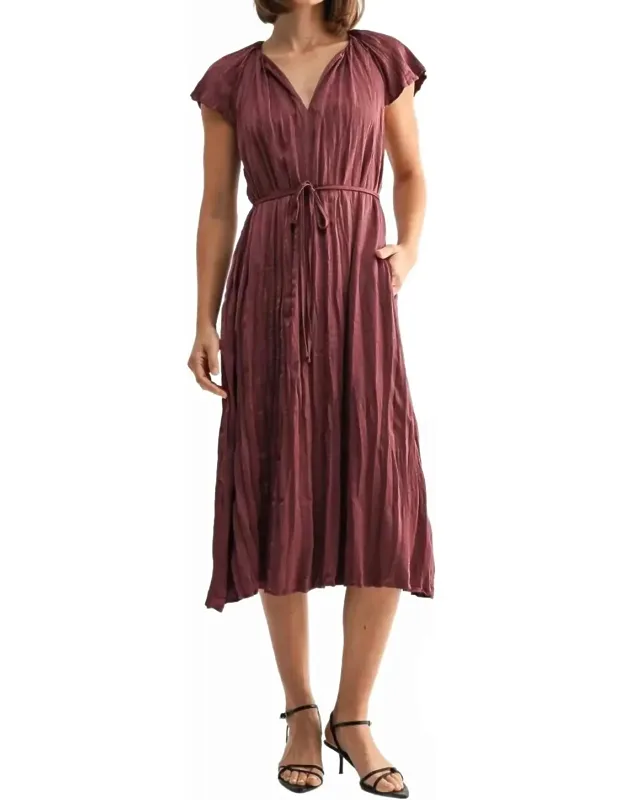 Laureen Crinkle Dress