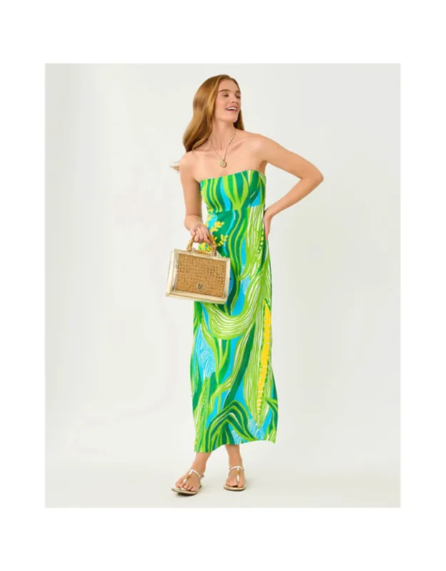 Noa Strapless Maxi Dress