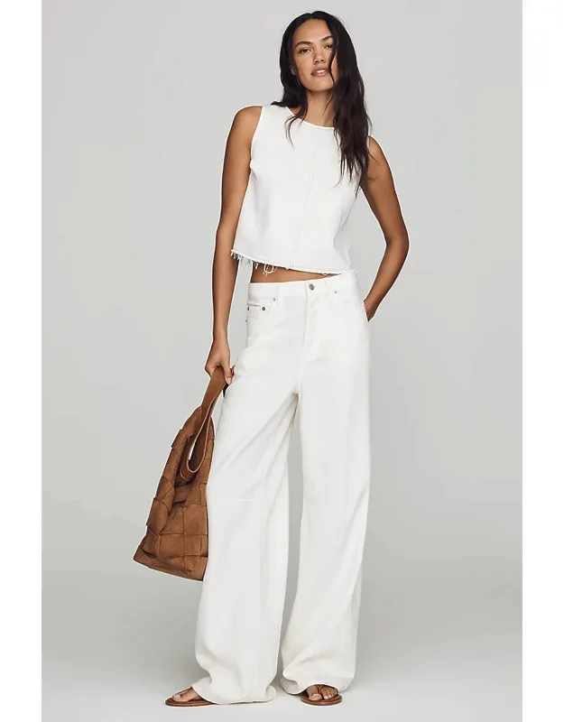 High-rise Bow Pants