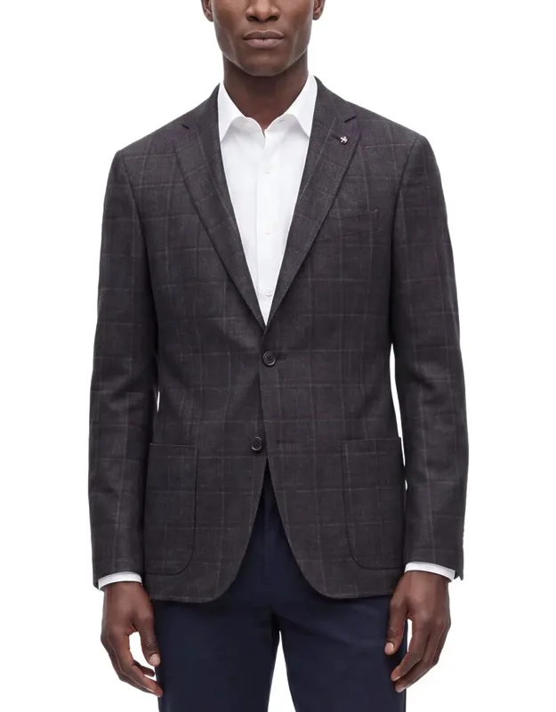 Virgin Wool-blend Blazer